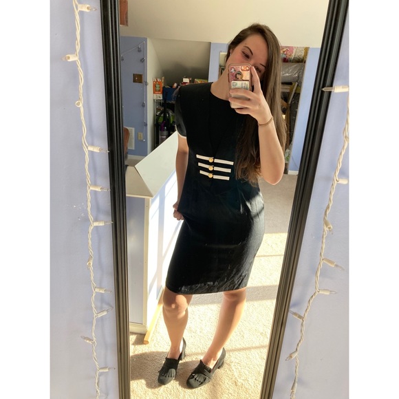 Vintage Sheri Martin Sailor Pin Up Girl Dress - Picture 3 of 14